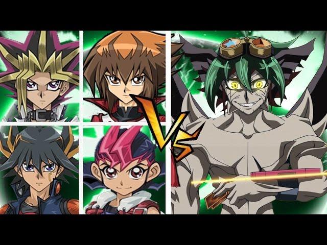 Yugi/Judai/Yusei/Yuma vs Zarc - YGOPRO