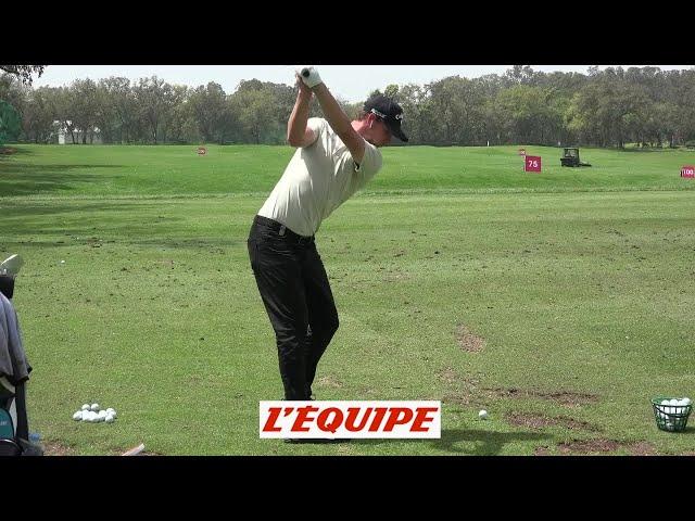 Thomas Pieters, la swing séquence - Golf - EPGA