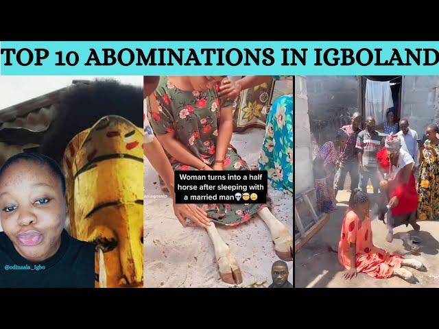 IGBO CULTURE- Top 10 Actions That Are Considered As An Abomination In Igbo Land.