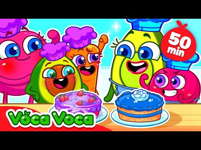 Family Competition Bake Off Song ️The Breakfast Song  II VocaVocaKids Songs & Nursery Rhymes