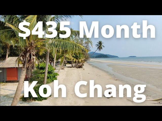 $435 Month Beachfront On Koh Chang's Best Beach Klong Prao + Hotels Dine Drink ++