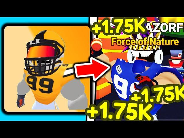 I Used STRONGEST PLAYERS To Become BEST FOOTBALL PLAYER in Roblox Touchdown Simulator..