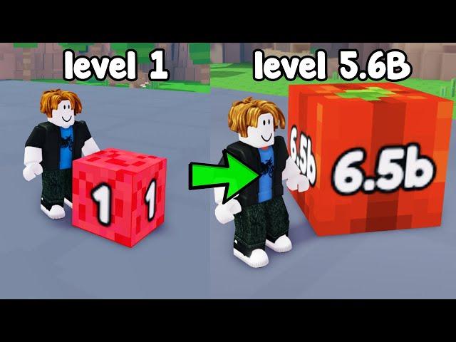 Unlocked Max Level Block In Merge Simulator Roblox!