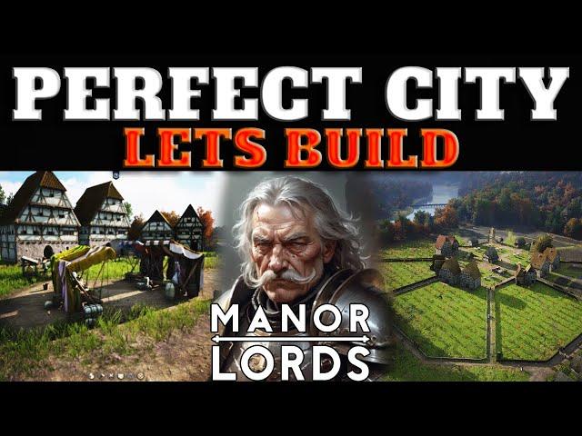 EPIC Manor Lords Guided Walkthrough Tier 1 -3 - Building A Peninsula City