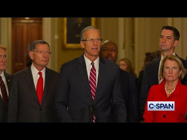 Sen. John Thune (R-SD) Elected Senate Republican Leader