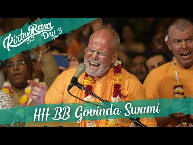 HH BB Govinda Swami's Kirtan | Day 3 | Kirtan Rasa 2023 | 4K | Dubai Kirtan Mela