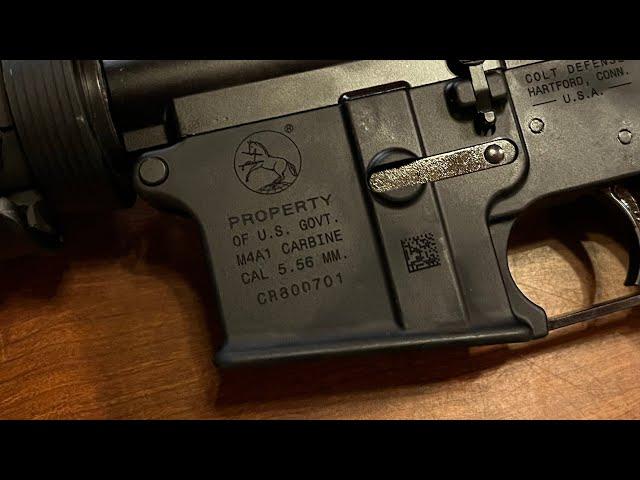 Colt M4A1 SOCOM Property Of US Government Unboxing