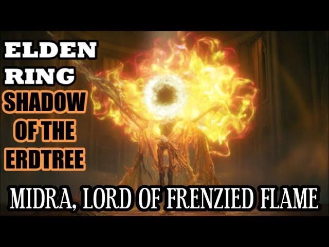 Elden Ring - Shadow of the Erdtree - Midra Boss Fight (Solo/Melee)