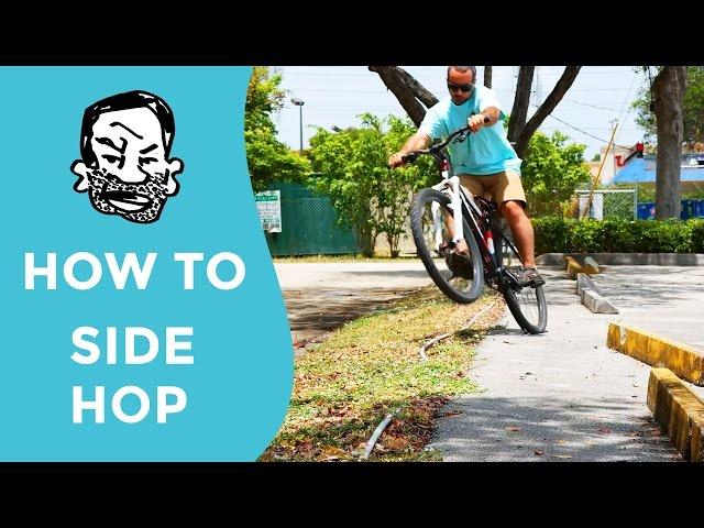 How to side hop a MTB