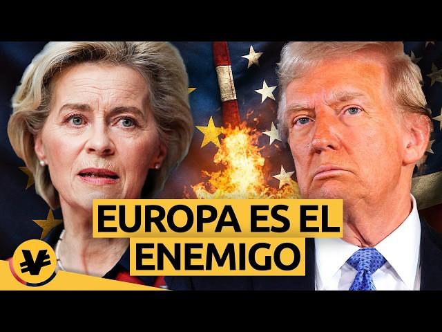¿Por qué TRUMP quiere HUNDIR la economía EUROPEA con un 50% de aranceles? - VisualEconomik
