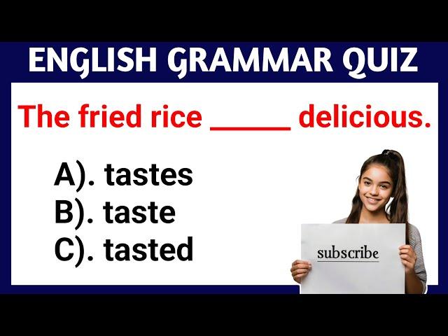 Mixed English Grammar: Can You Pass This Test? #challenge 17 | English Grammar Challenging Quiz Test