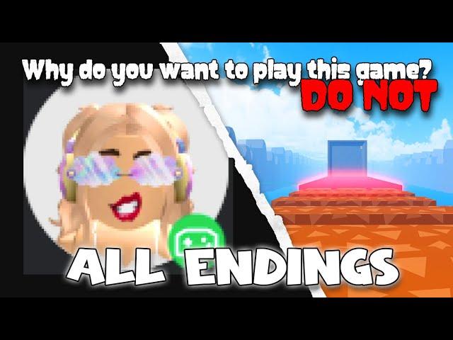 Why do you want to play this game? DO NOT - All Endings [Roblox]