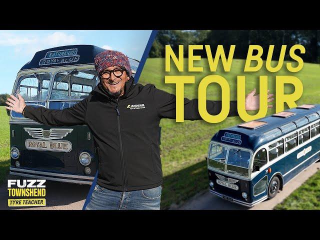 Fuzz Townshend's 1950s Bus Tour | Check out Fuzz's classic bus with an unexpected history!