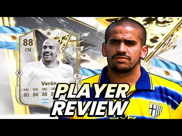 88 CENTURIONS ICON VERON SBC PLAYER REVIEW! FC 25 ULTIMATE TEAM