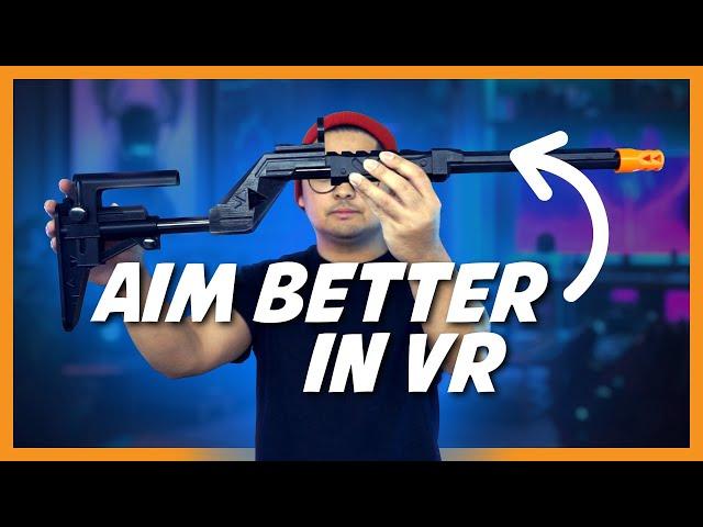 Master VR Shooting with Sanlaki VR Gunstock | Meta Quest 1 2 3 Pro