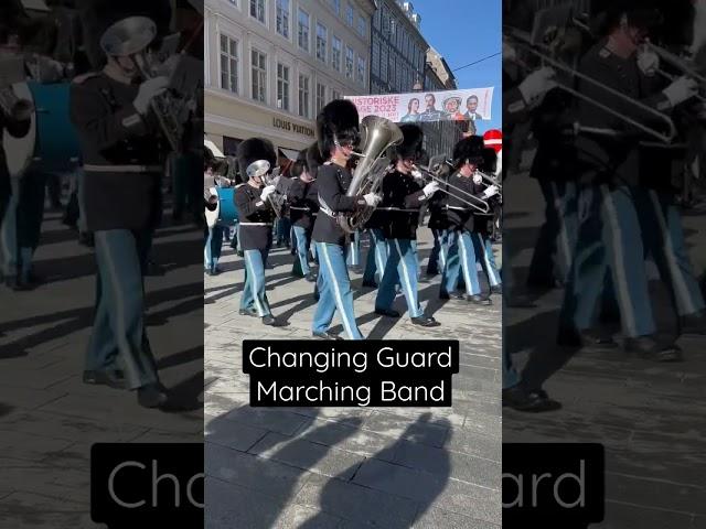 Changing of Guard Marching Band Copenhagen Denmark @joricmclean #travel