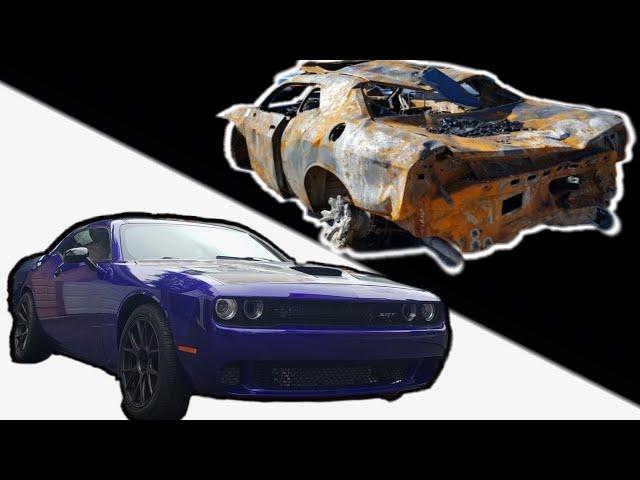 BUILDING A BURNT HELLCAT In MINUTES!