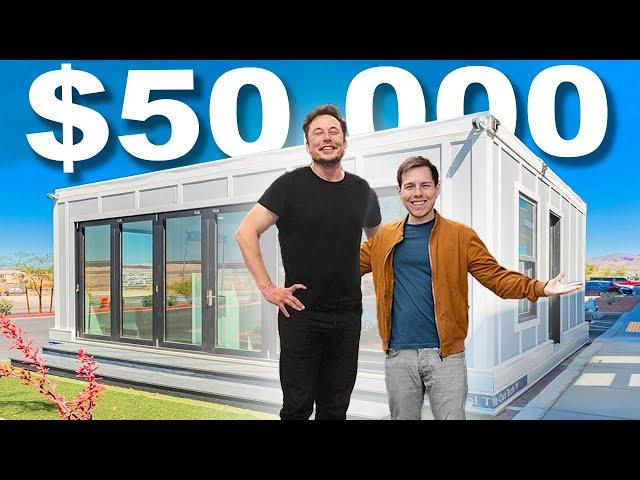 Touring Elon Musk’s $50,000 Tiny Home