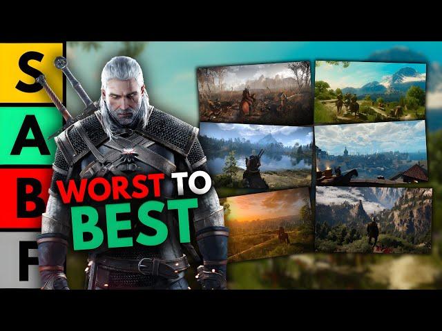 Ranking All Locations In THE WITCHER 3!