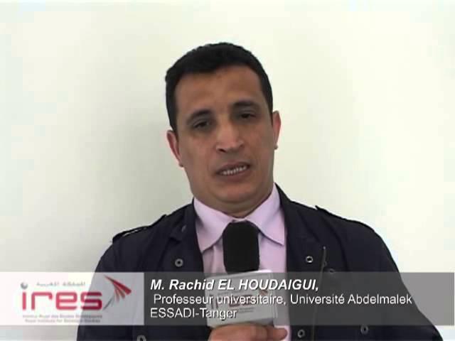 Rachid EL HOUDAIGUI, Professeur universitaire, Université Abdelmalek Essaadi-Tanger