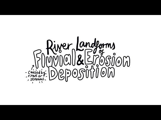 River Landforms of Erosion and Deposition - AS Physical Geography