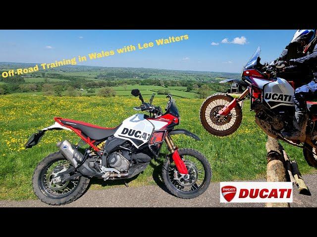 Off-Road Training in Wales with Lee Walters | Ducati DesertX Rally