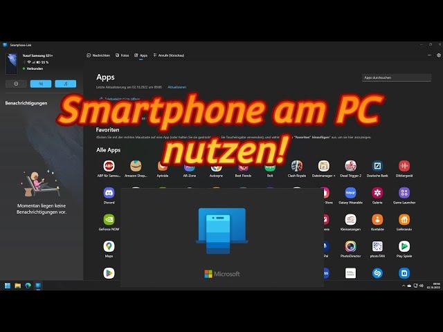 Smartphone über deinen PC steuern: Ihr Smartphone  |  Review Deutsch