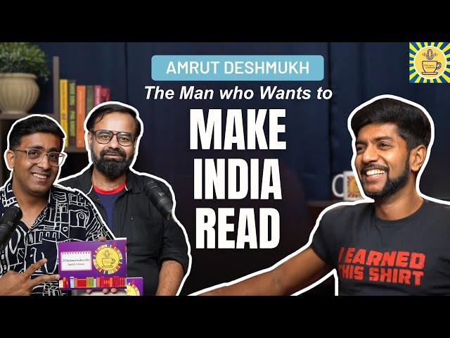 EP 4 | The Booklet Guy Podcast | @AmrutDeshmukh  | The Man Who Wants to Make INDIA Read #reading