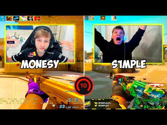 S1MPLE В 16 ЛЕТ ПРОТИВ M0NESY В 16 ЛЕТ КТО ЖЕ ЛУЧШЕ? МОНЕСИ vs СИМПЛ В 16-17 ЛЕТ СРАВНЕНИЕ (CS:GO)