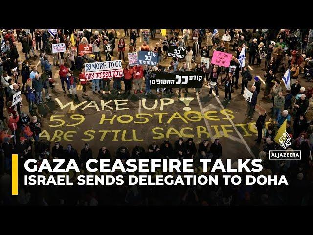 Israel to send delegation to Doha to advance Gaza ceasefire, captive exchange talks