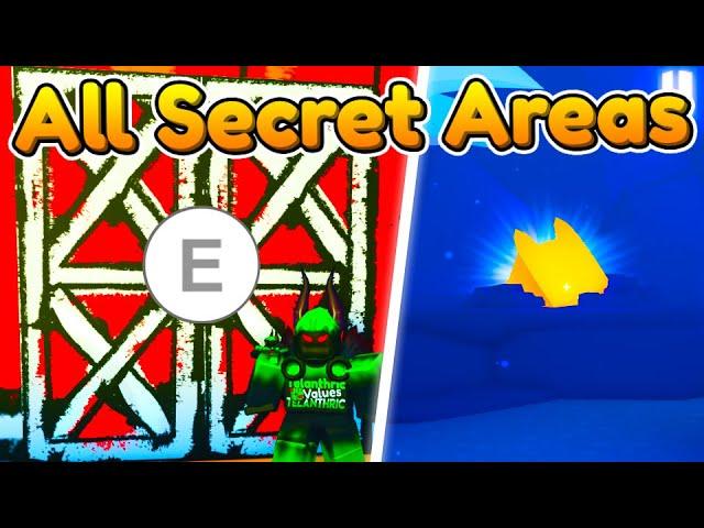 ALL SECRET AREAS in Pet Simulator X | FREE Huges, Shiny Boost, April Fools, & More