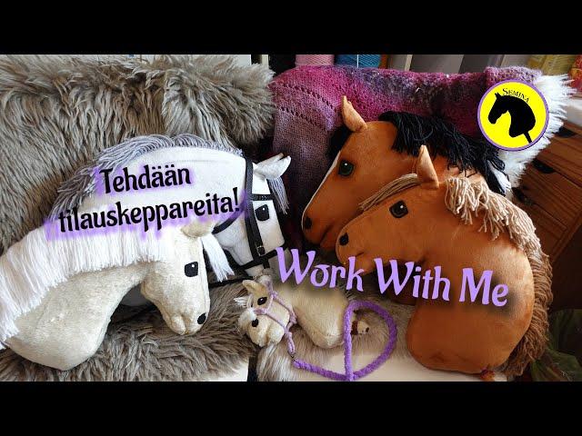 Work With Me // Making of 5 Hobbyhorses!