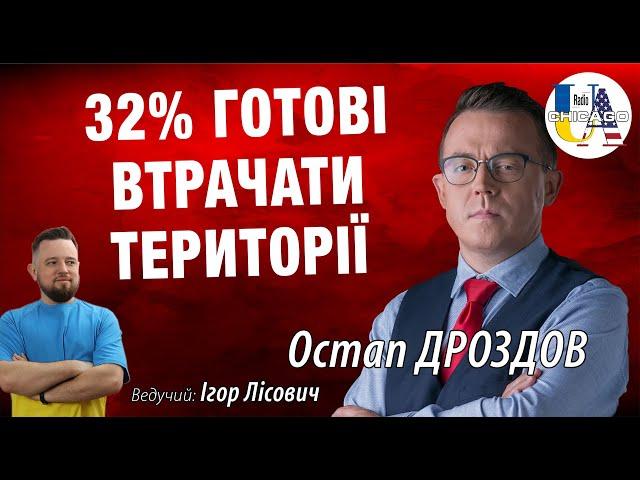 Остап ДРОЗДОВ. Готовність до територіяльних поступок. Цифри КМІСу. @DROZDOV