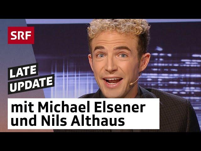 Michael Elsener und Gastkommentator Nils Althaus | Late Update | Comedy | SRF