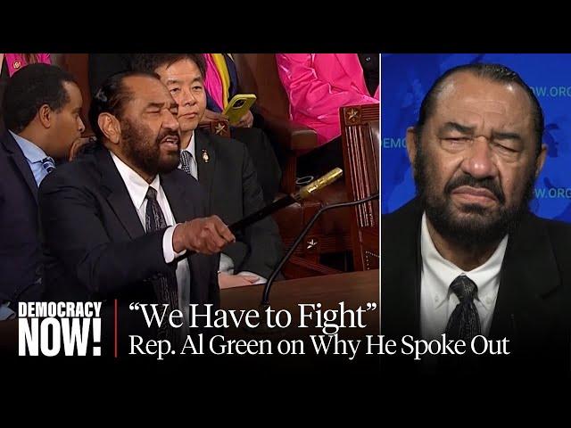 “Impeachment Is a Remedy for a Runaway President”: Rep. Al Green on Why He Disrupted Trump’s Address