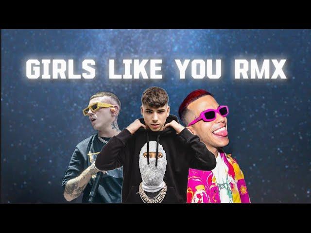 GIRLS LIKE YOU RMX (Shiva, Sfera Ebbasta, Lazza) [eddymusic mashup]