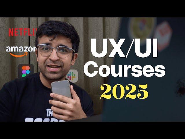 New UX/UI Courses for 2025 by Amazon, Netflix, Slack, Figma & More!