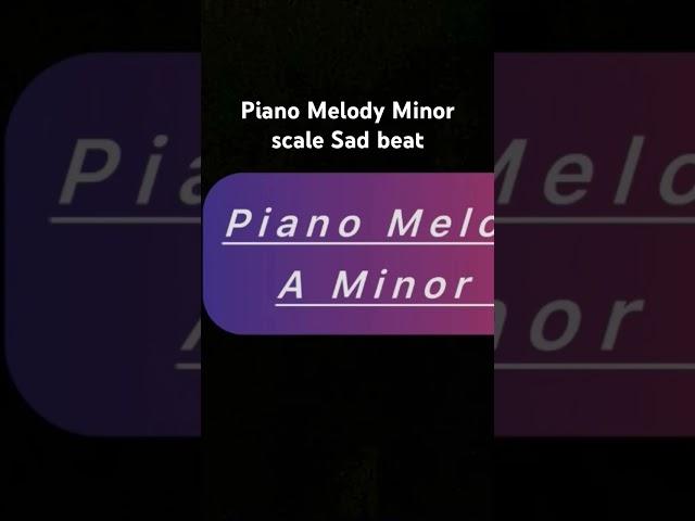 Emotional Piano Melody | Sad Minor Scale Type Beat #beat2025 #emotionalrapbeat #musicsamples