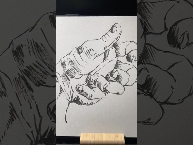 A quick hand study!