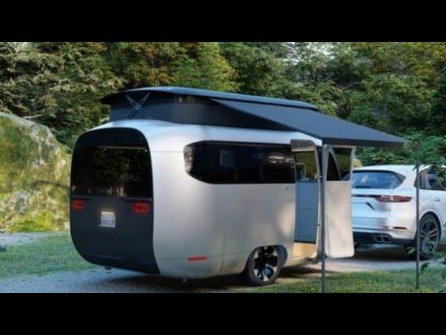 Airstream and Porsche Create New Camping Trailer