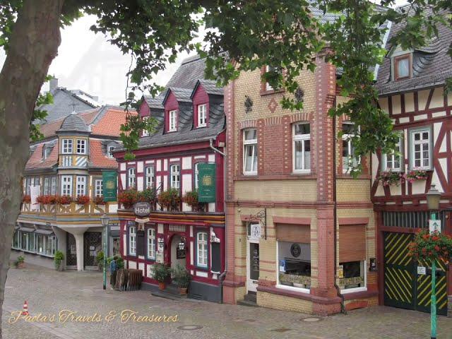 Charming town of Idstein, Germany. Daytrip from Frankfurt, Mainz and Wiesbaden