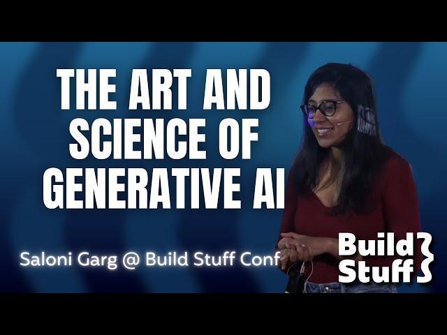 Neural Style Transfer: The Art and Science of Generative AI | Saloni Garg | Build Stuff Conference