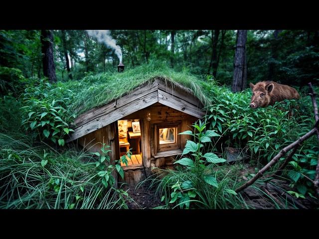 THE WILDEST DUGOUT BY THE STREAM - 3 YEARS IN THE WILDERNESS