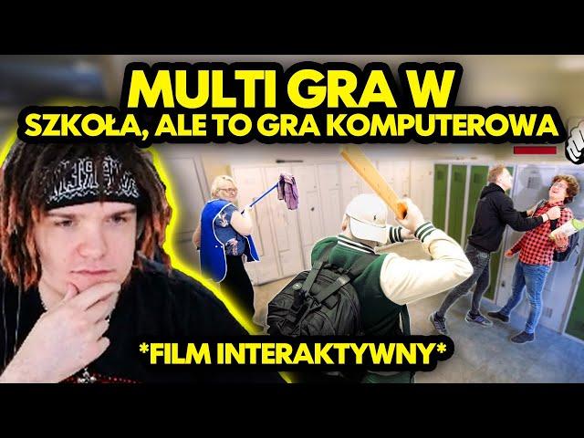 MULTI gra w SZKOŁA, ALE TO GRA KOMPUTEROWA *FILM INTERAKTYWNY!*