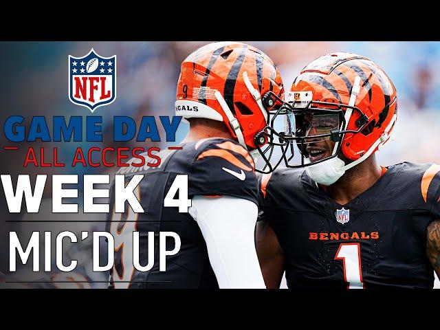 NFL Week 4 Mic'd Up! "The world knows he can't guard you" | Game Day All Access