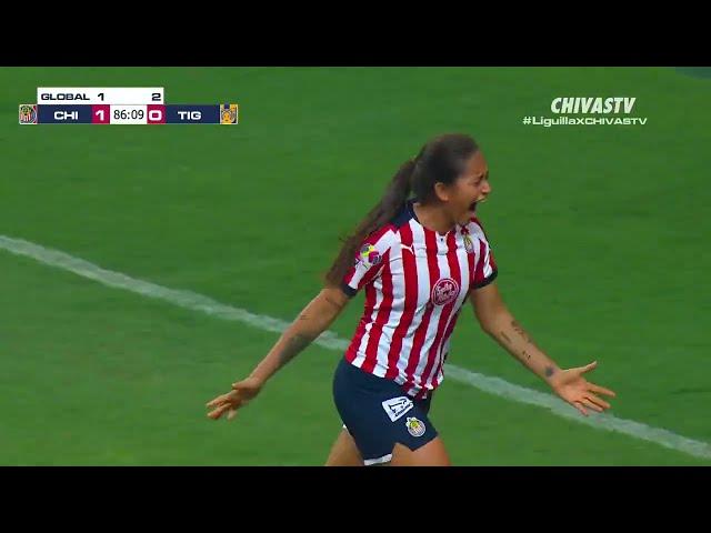 ¡Gol de Kinberly! ¡GOL del pase a la FINAL! | Chivas Femenil 2-0 Tigres | Semifinal | Clausura 2022