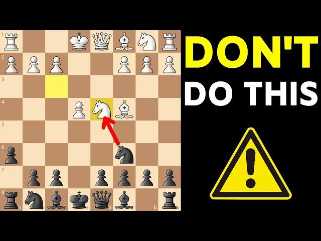 3 Most COMMON Chess MISTAKES