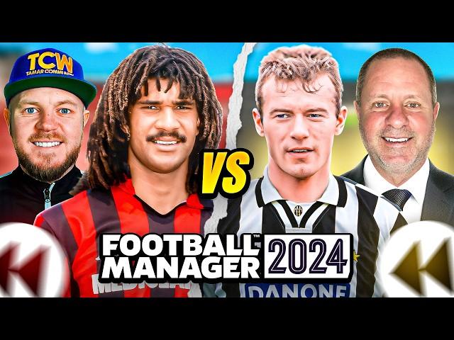 Rebuilding Legendary 90s Teams: Father vs Son FM24 Battle!