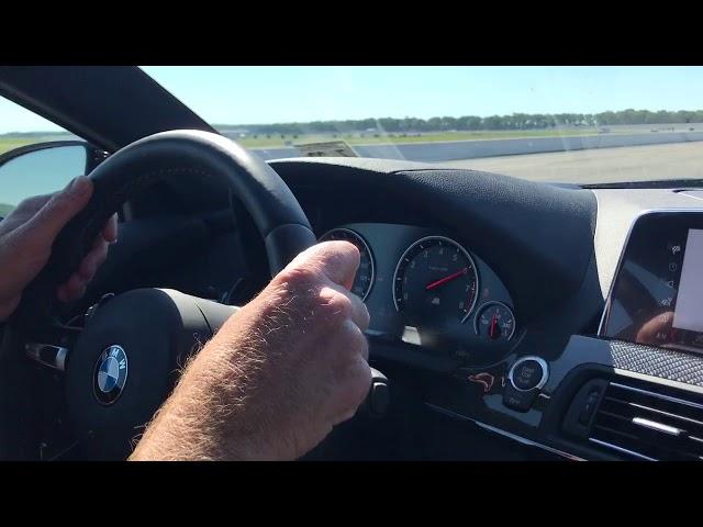 BMW M Hot Lap at Pocono Raceway during a BMW Track Day Event