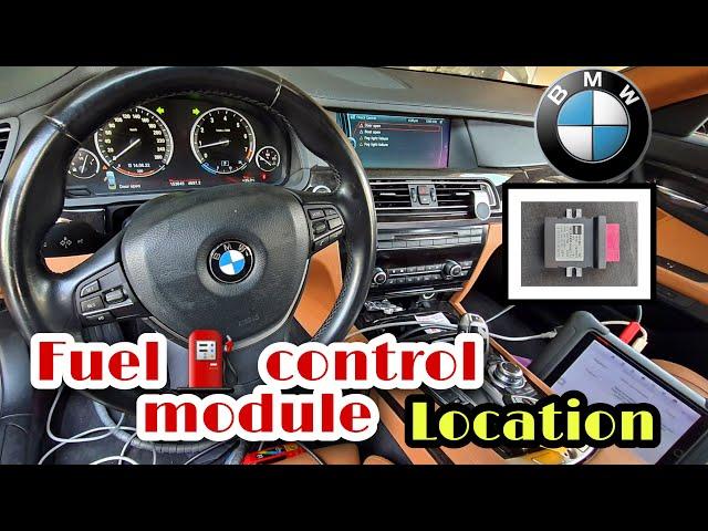 BMW FUEL CONTROL MODULE LOCATION .